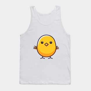 Yellow birdie Tank Top